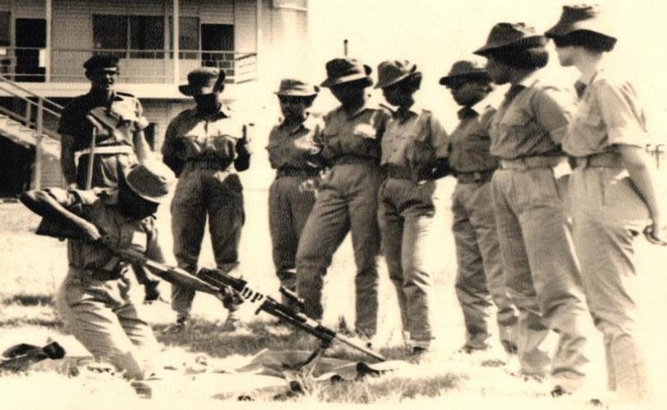 During a Skill at Arms training exercise